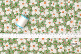 Japanese Quilted Cotton Daisy Girl - C - 50cm